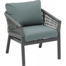 Hesperide zahradní hliníková židle ORIENGO mořská modrá