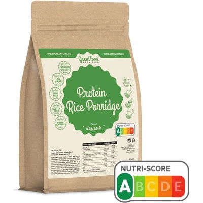 GreenFood Nutrition Proteinová RÝŽOVÁ kaše 500g