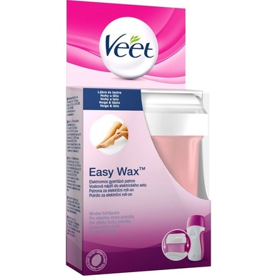 Veet Easy Wax vosková náplň pre všetky druhy pokožky 50 ml