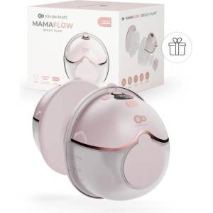 KinderKraft MAMAFLOW единична електрическа помпа за кърма PINK, Помпи за кърма (KEMAFL00PNK0000) (KEMAFL00PNK0000)