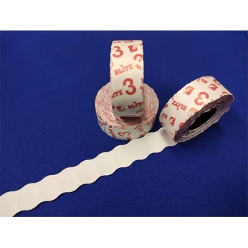 BLITZ Лентата за ценообразуване, 22x16 mm, BLITZ, бяла