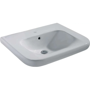 Ideal Standard Contour 21 - Умивалник без бариери, 60x18x56 см, с преливник, отвор за смесител, бял S238901 (S238901)