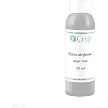 dpCraft Akrylová barva 60 ml šedostříbrná