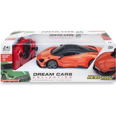 Re.el Toys RC auto McLaren 765LT 1:24 oranžové 17 cm RTR