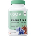 Osavi Omega 3-6-9 Flaxseed Oil 1000 mg, 60 Softgels
