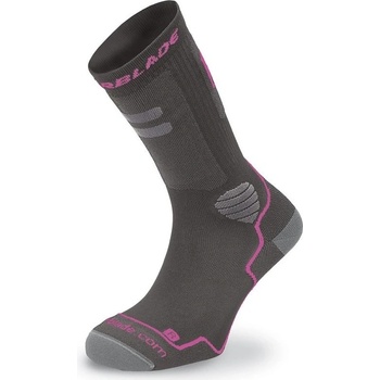 Rollerblade ponožky HIGH PERFORMANCE W dark grey/pink