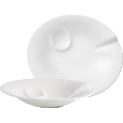 Villeroy & Boch 1041718466, Jedálenský tanier, Kolo, Porcelán, Biela, 996 L, 307 mm