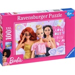 Ravensburger Пъзел Ravensburger от 100 XXL части - Барби (13269) - baby
