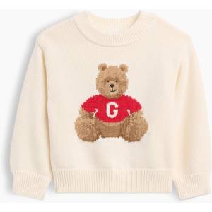 GAP Бебешки пуловер Brannan bear GAP GAP | Byal | Момчешки | 12-18 месеца