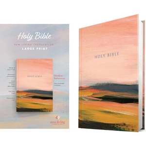 NLT Large Print Slimline Reference Bible (ISBN: 9798400510021)