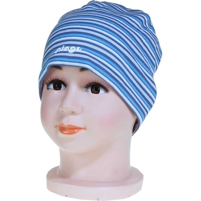 Pingu Luky zimní LZ BABY Acryl pruh modrý 11F modro bílá