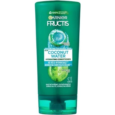 Garnier Fructis Coconut Water 200 ml хидратиращ балсам за мазна коса за жени