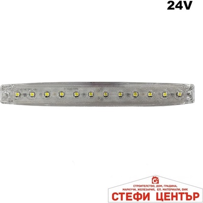 Paolo Габарит 0050 с 12 led диода - 24v Бял