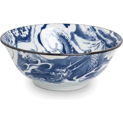 EDO JAPAN Japonská Miska Blue Dragon 20,5 x 8 cm