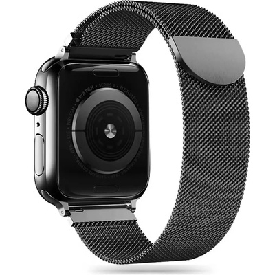 Tech-Protect Каишка Tech-Protect MilaneseBand за Apple Watch 4 / 5 / 6 / 7 / 8 / 9 / SE / Ultra 1 / 2 (42/44/45/49 mm), черна (5906735412697)