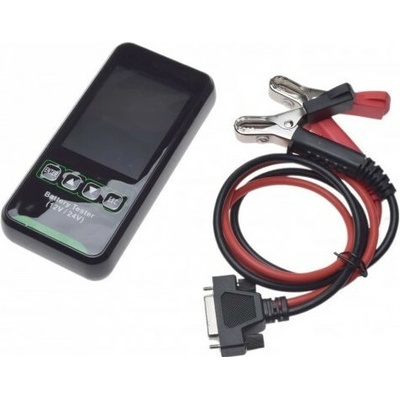 Tester akumulátorov, dobíjania alternátora 12/24V LCD