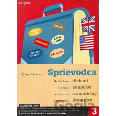 Sprievodca dielami anglickej a americkej liter.