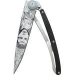 DEEJO 1cb026 tattoo / Ултралеко джобно ножче с дръжка от абаносово дърво (1cb026)