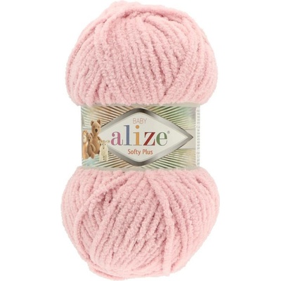 Alize Softy Plus 161 pudrově růžová