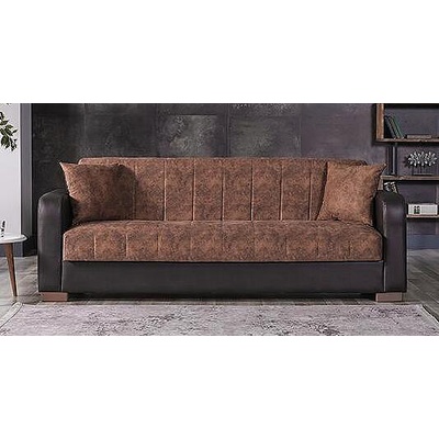 Разтегателен диван Adel кафяв