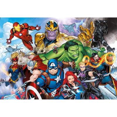 Clementoni - Puzzle Avengers 104 II - 100 piese