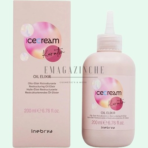 Inebrya Възстановяващ еликсир с кератин 200 мл. Ice Cream Keratin Oil Elixir (0226314)