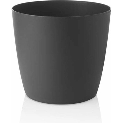 Plastkon Ella Twist N Roll Samozavlažovací kvetináč, 40 x 35,5 cm, plast, antracit, 4111616076