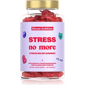 Bloom Robbins STRESS No More žuvacie kocky z bylín 60 ks
