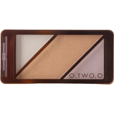O.TWO.O 3 in 1 Blusher Highlighter Contour 02 Gem Sada rozjasňovačov 10 g