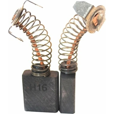 Asein 1756J Náhradní uhlíky (2ks) pro stroje RYOBI (7 x 16 x 18 mm), typ 18