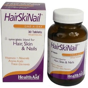HEALTHAID Хранителна добавка за коса, кожа и нокти, Health Aid Hair Skin Nail, 30tabs