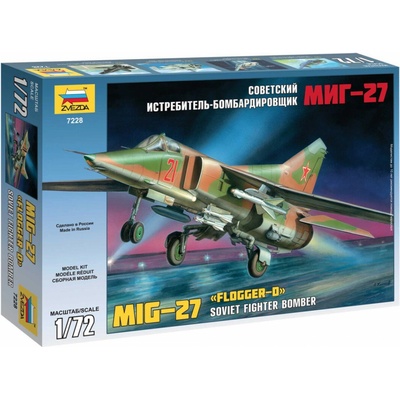 Zvezda MiG-27 Flogger-D re-release 1:72