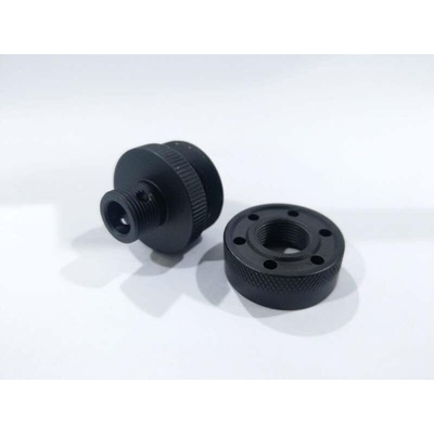 Maple Leaf ML adaptér tlumiče pro VSR a klíč hlavy válce 2v1, 14- mm CCW Černá