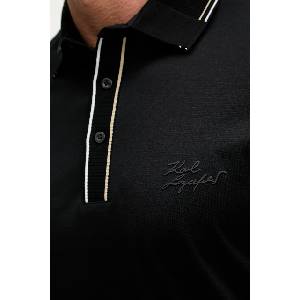 Karl Lagerfeld тениска с яка мъжка памучна (562200.745002) - answear - 158,40 лв