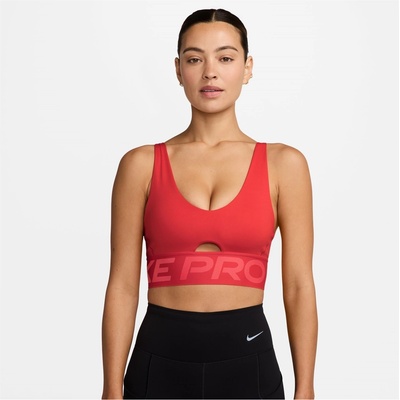 Nike Nike Indy Plunge Bra Ld61 - Crimson/Red/Wht