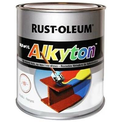 Alkyton hladký lesk 0,75 l zelená mechová