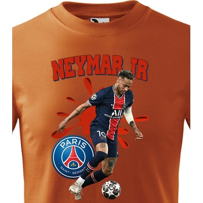 Dětské tričko Neymar Oranžová Canvas Bezvatriko.cz 2035
