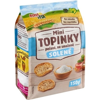 Bona Vita Mini topinky solené 150 g