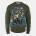 Off White Блуза Off White Men's Chunky Crew Knitted Sweater - Green
