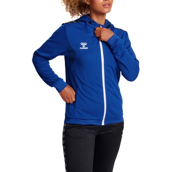 Hummel Суитшърт с качулка Hummel HMLAUTHENTIC PL ZIP HOODIE WOMAN 219981-7045 Размер L