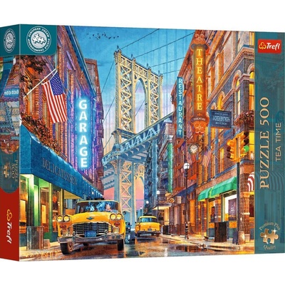 TREFL Premium Plus Tea Time Výhľad na most v Manhattone 500 dielov