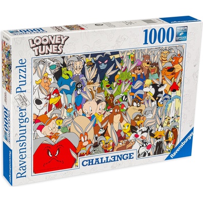 Ravensburger Пъзел Ravensburger от 1000 части - Анимационни герои (16926)