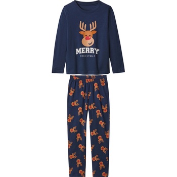 Lupilu vánoční pyžamo navy modrá