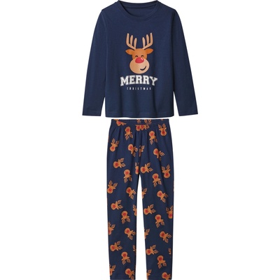 Lupilu vánoční pyžamo navy modrá