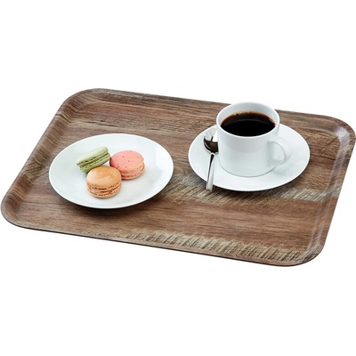 Cambro Podnos Madeira 24x35 cm tmavý dub