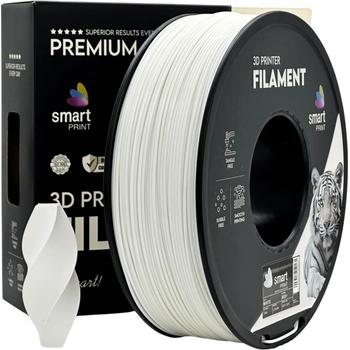 Smart Print FG-S2-E1, 3D филамент, ABS+, 1, 75mm, 1000g, Бял (White) (FG-S2-E1)
