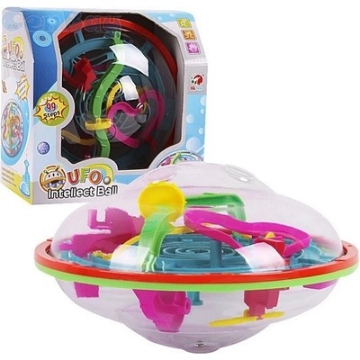 Intelect ball UFO Hlavolam 3D 19 cm 99 prekážok