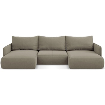 makamii Бежов разтегателен ъглов диван с място за съхранение Nanea - Makamii (NANEA_UF_24_P1_C14)