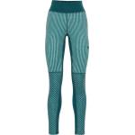 Kari Traa Дамско мериносово термобельо Kari Traa Women's Smekker High Waist Pants Merino base layer - Peacock (115-2574-0913)