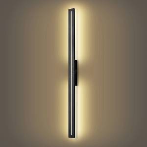 Brilagi - LED външно стенно осветително тяло LINEO LED/24W/230V 3000K IP65 черно (BG2410)